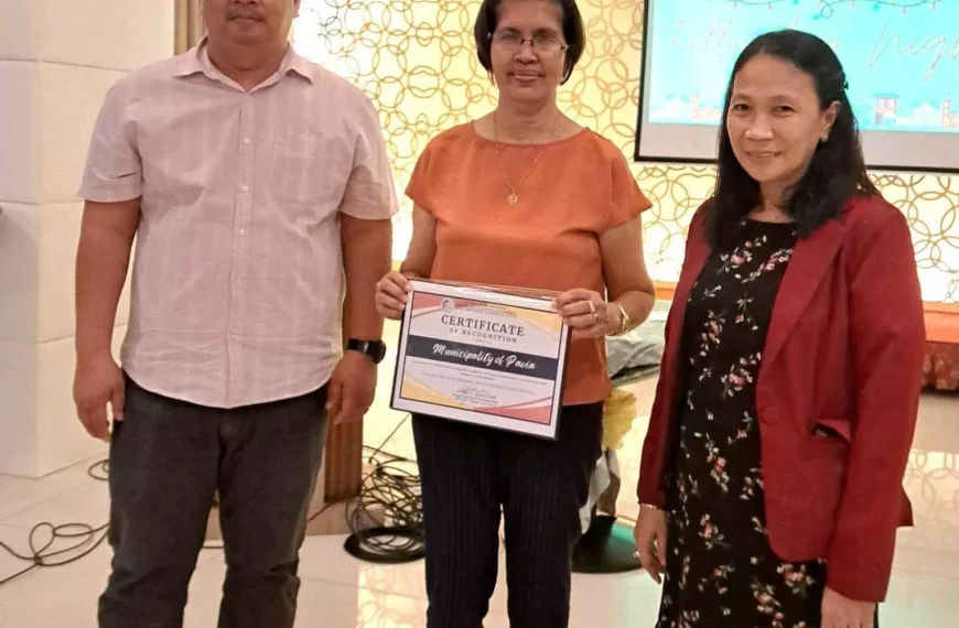 LGU Pavia-Best Performing Municipality in Timely Submission…