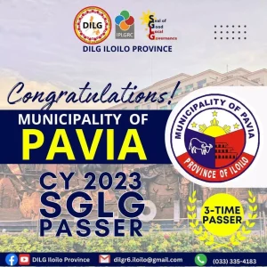 LGU Pavia still an SGLG Passer!